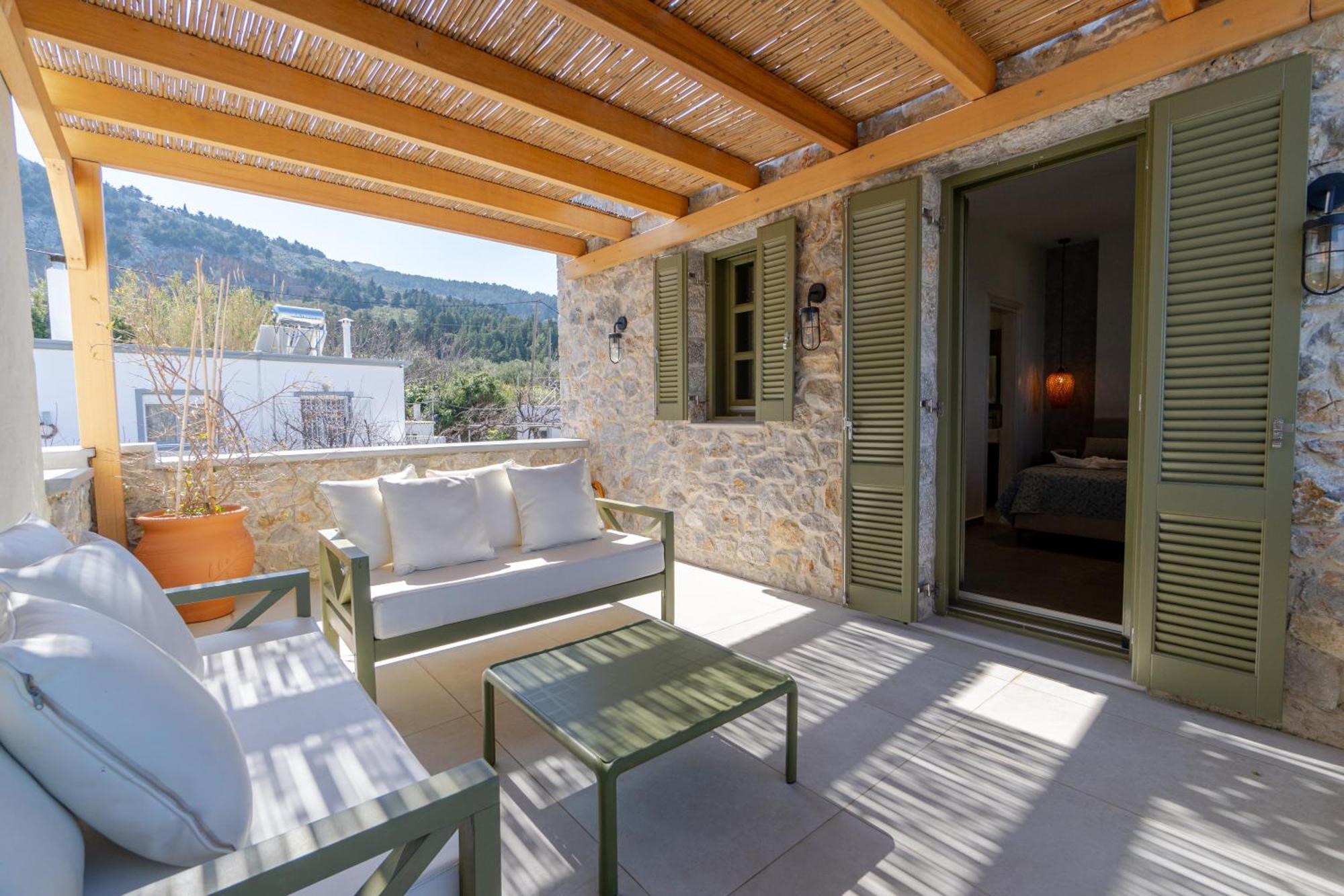 Villa Rosa - Luxury Villas With Panoramic Views Lagúdi Zía Kültér fotó