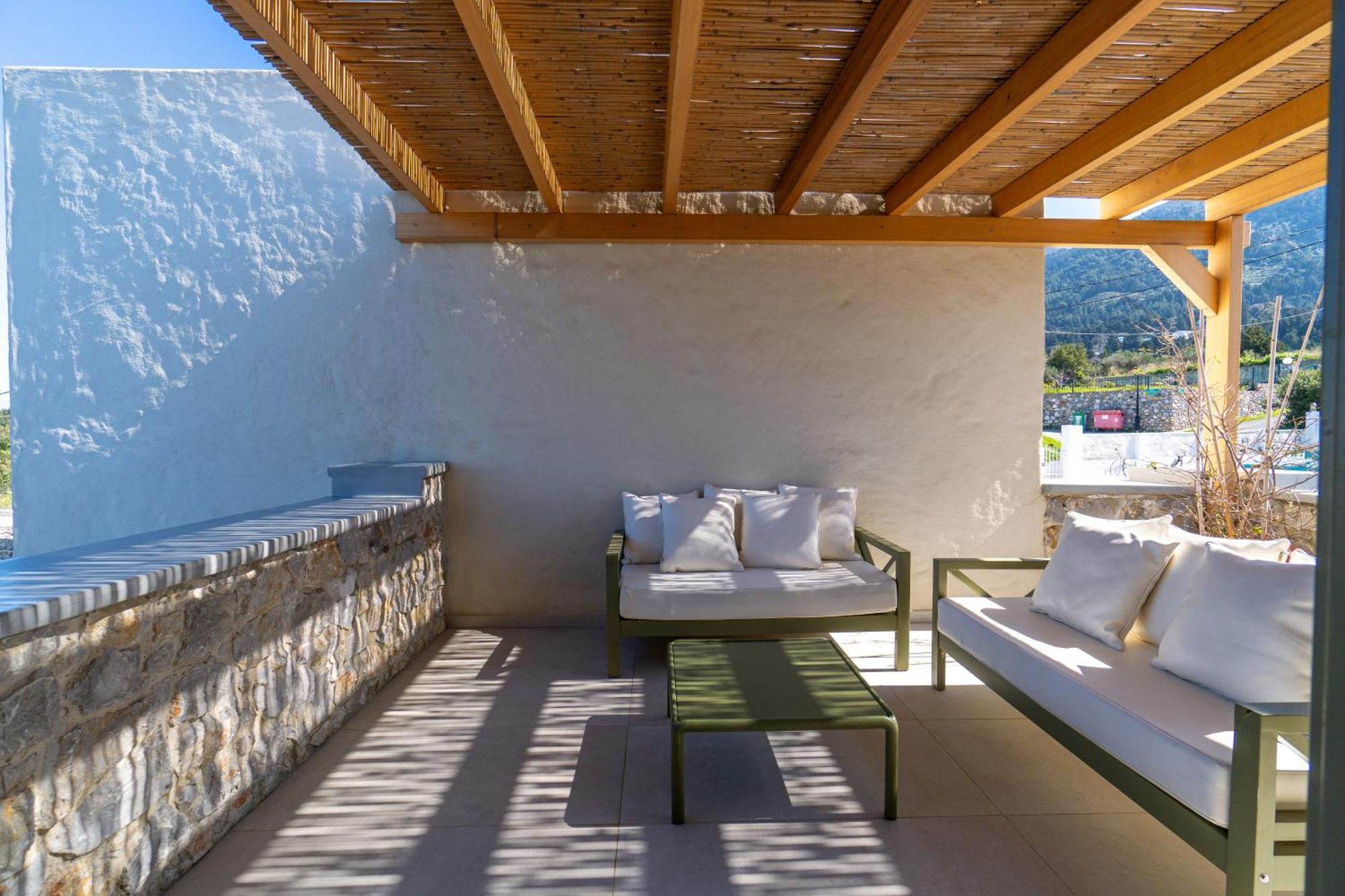 Villa Rosa - Luxury Villas With Panoramic Views Lagúdi Zía Kültér fotó