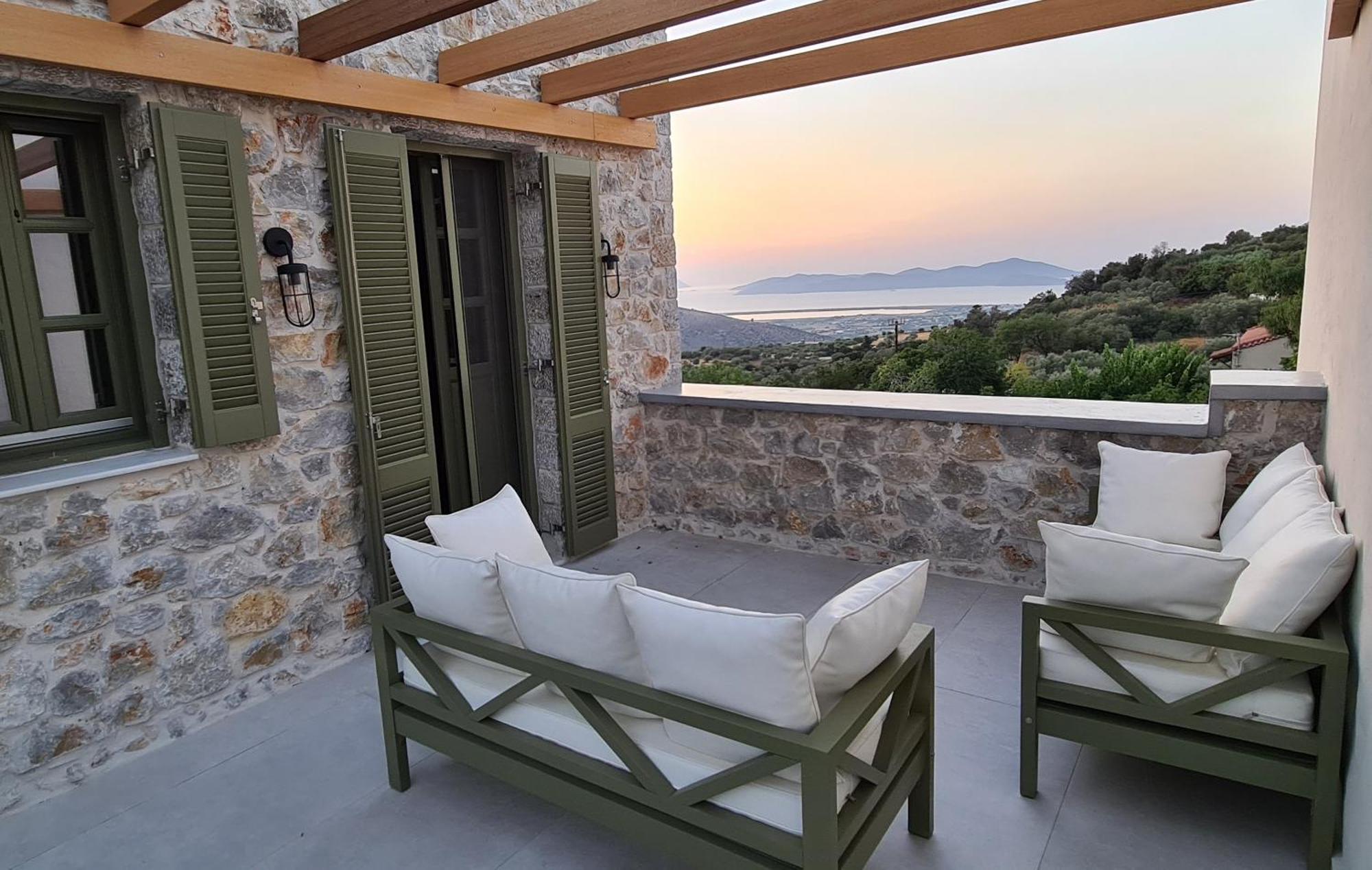 Villa Rosa - Luxury Villas With Panoramic Views Lagúdi Zía Kültér fotó