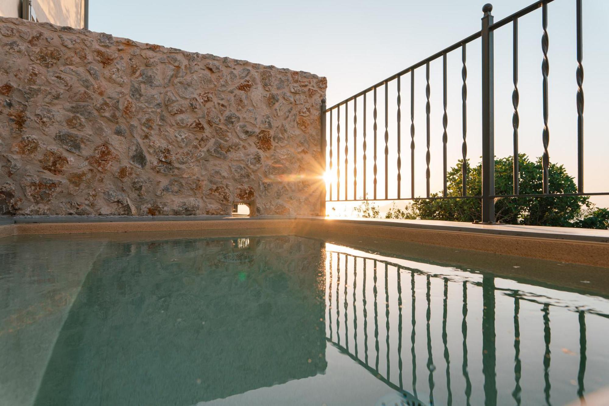 Villa Rosa - Luxury Villas With Panoramic Views Lagúdi Zía Kültér fotó
