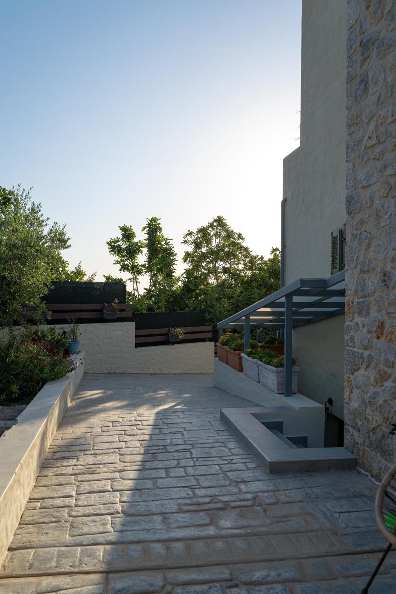 Villa Rosa - Luxury Villas With Panoramic Views Lagúdi Zía Kültér fotó