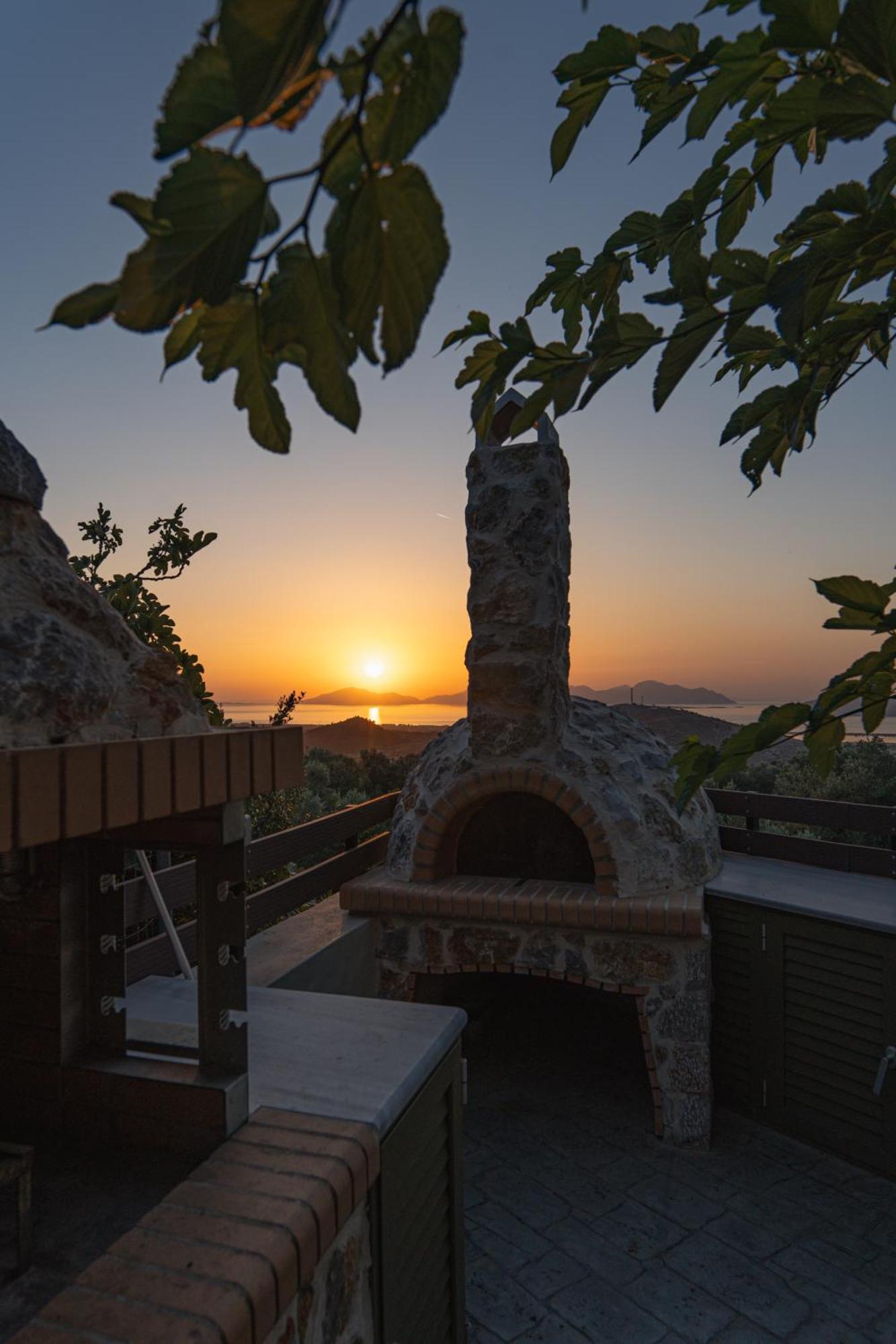 Villa Rosa - Luxury Villas With Panoramic Views Lagúdi Zía Kültér fotó