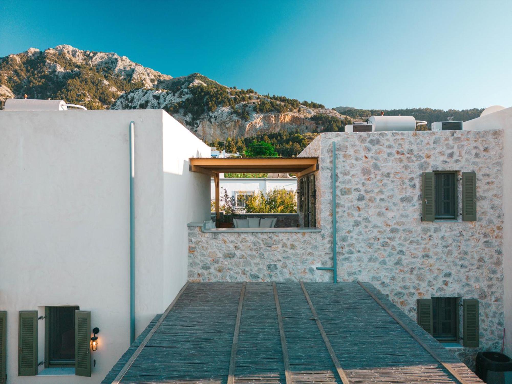Villa Rosa - Luxury Villas With Panoramic Views Lagúdi Zía Kültér fotó