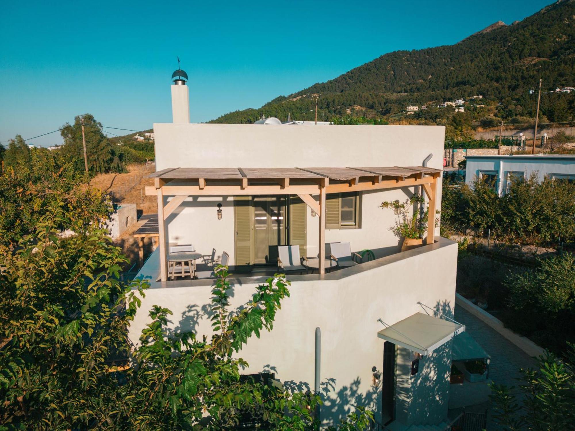 Villa Rosa - Luxury Villas With Panoramic Views Lagúdi Zía Kültér fotó