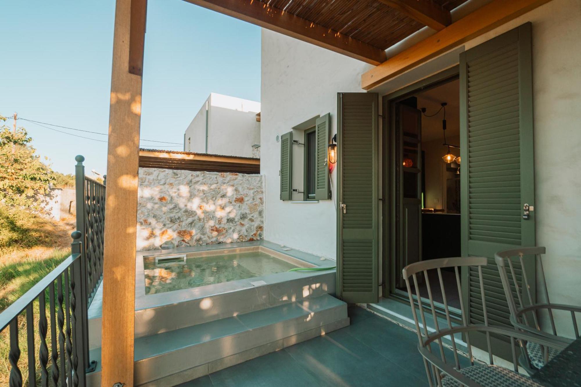 Villa Rosa - Luxury Villas With Panoramic Views Lagúdi Zía Kültér fotó
