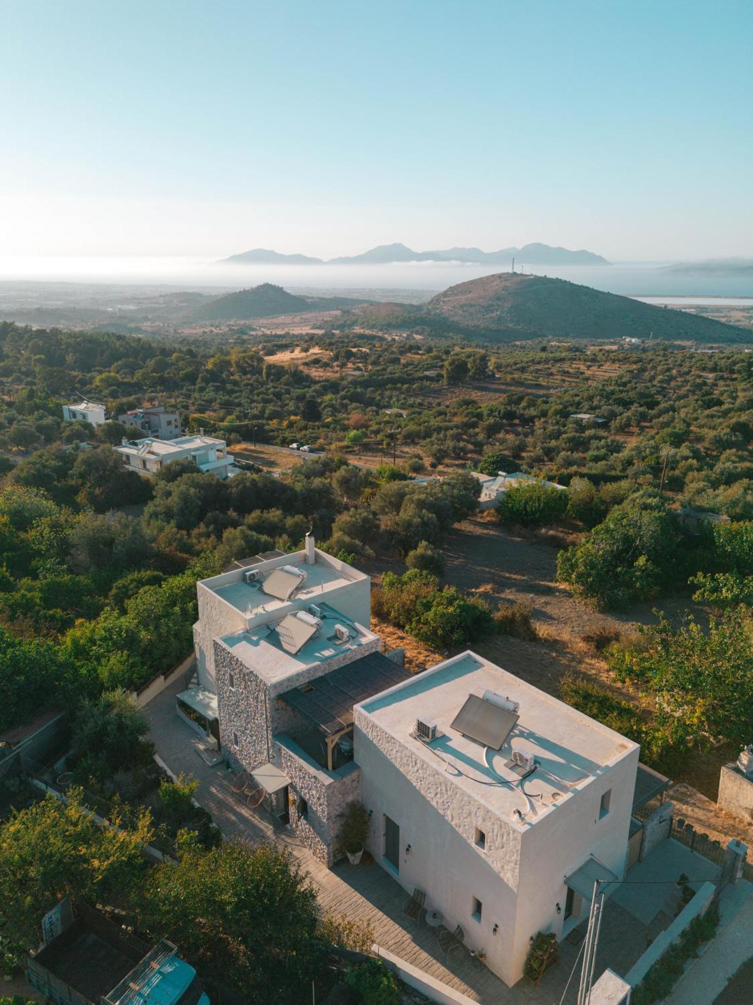 Villa Rosa - Luxury Villas With Panoramic Views Lagúdi Zía Kültér fotó