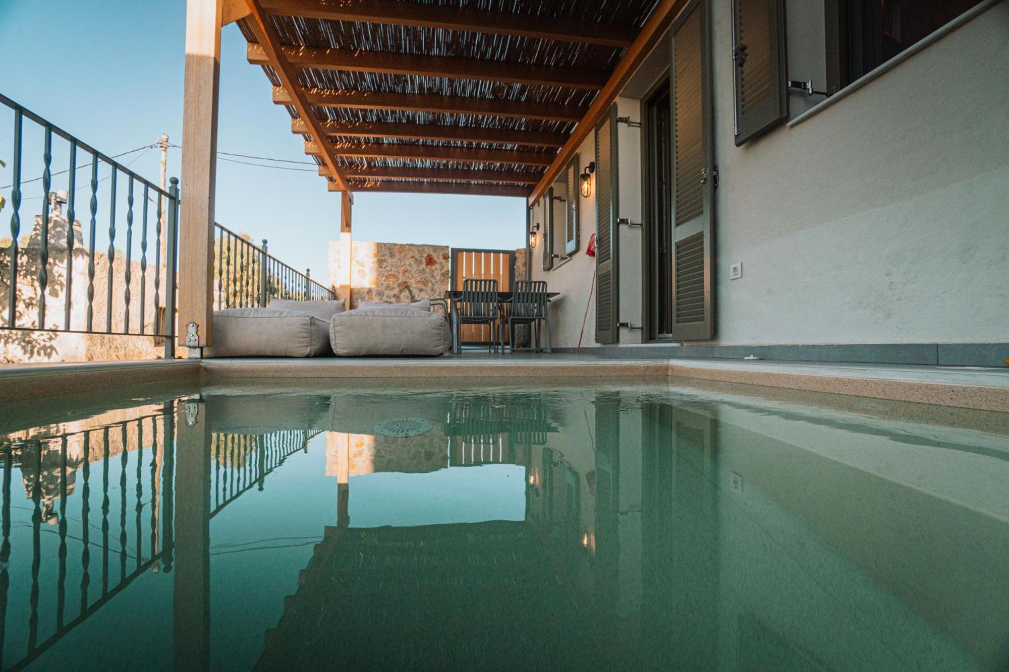 Villa Rosa - Luxury Villas With Panoramic Views Lagúdi Zía Kültér fotó