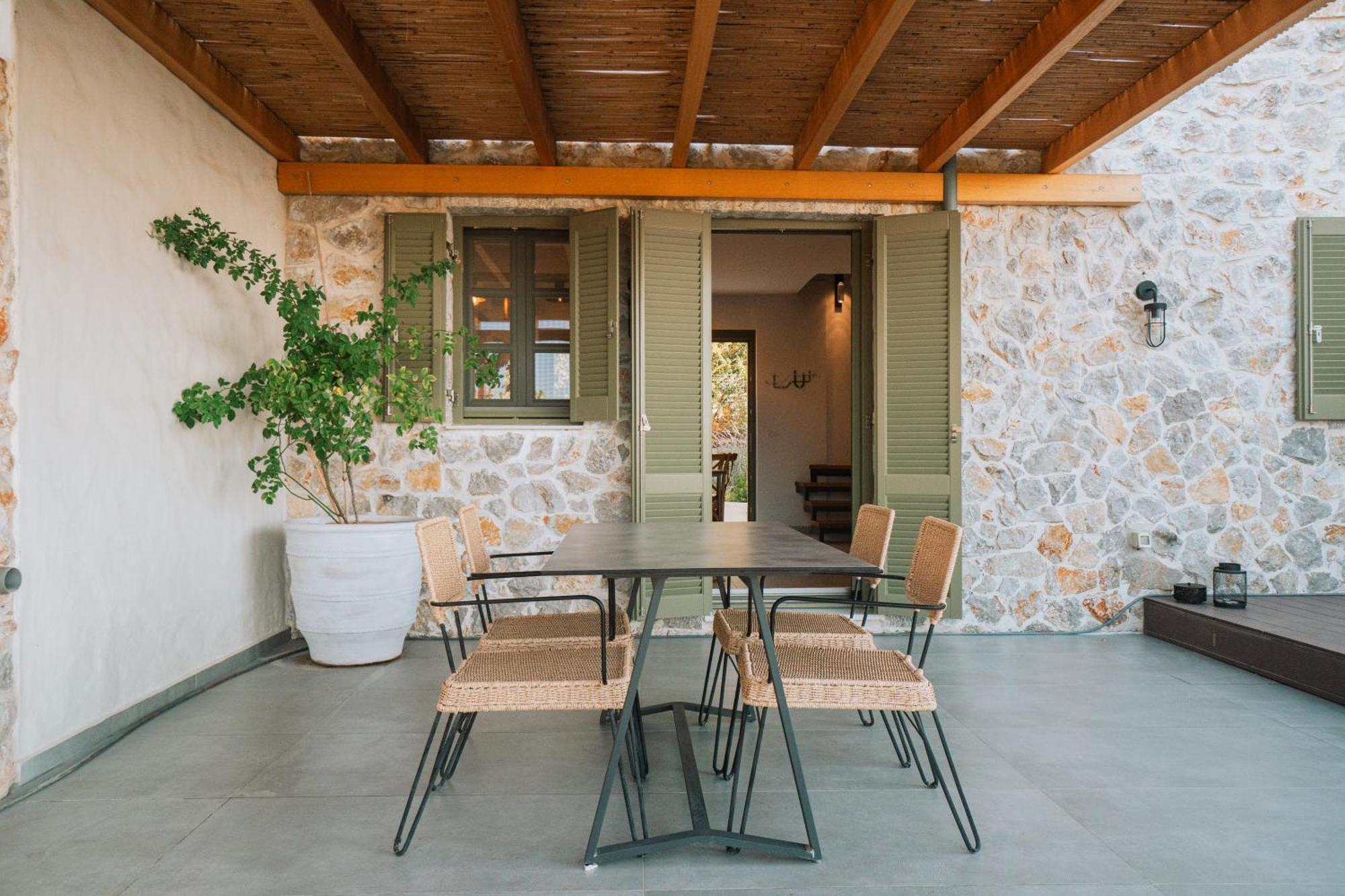 Villa Rosa - Luxury Villas With Panoramic Views Lagúdi Zía Kültér fotó